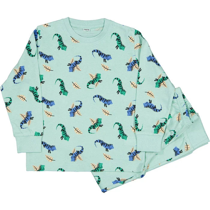 Sea green Sleeping Suit