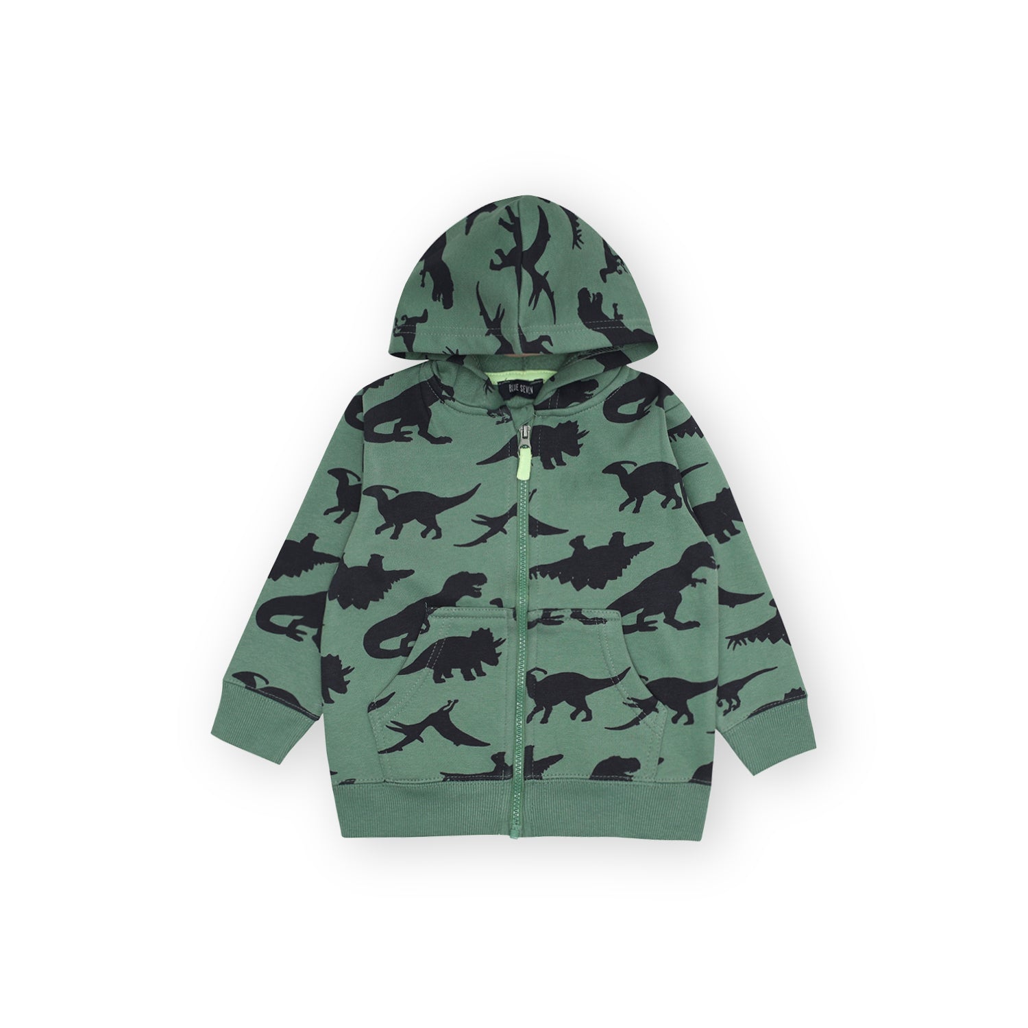 Green Dino Hoodies