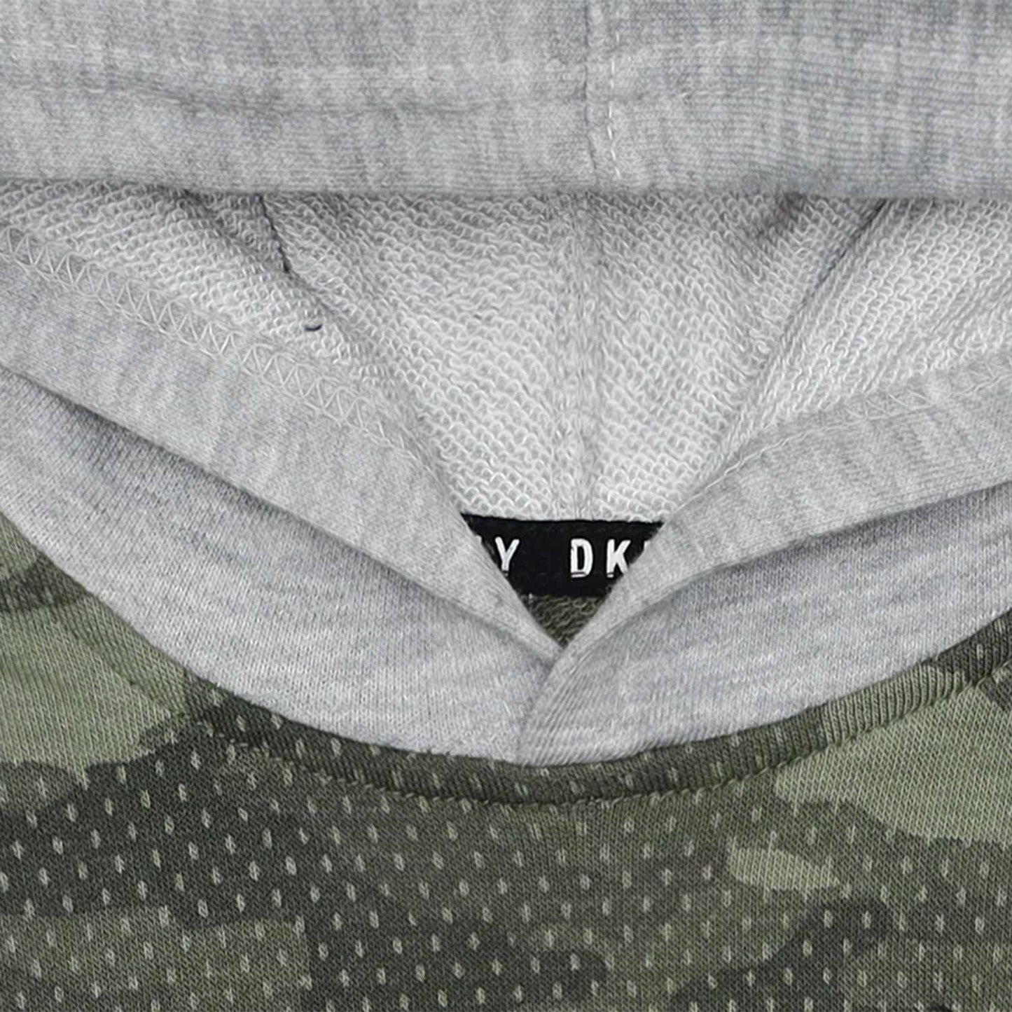 Grey Green Camouflage Hoodie