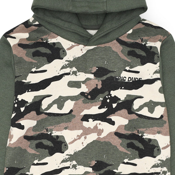 Green Camouflage Tracksuit