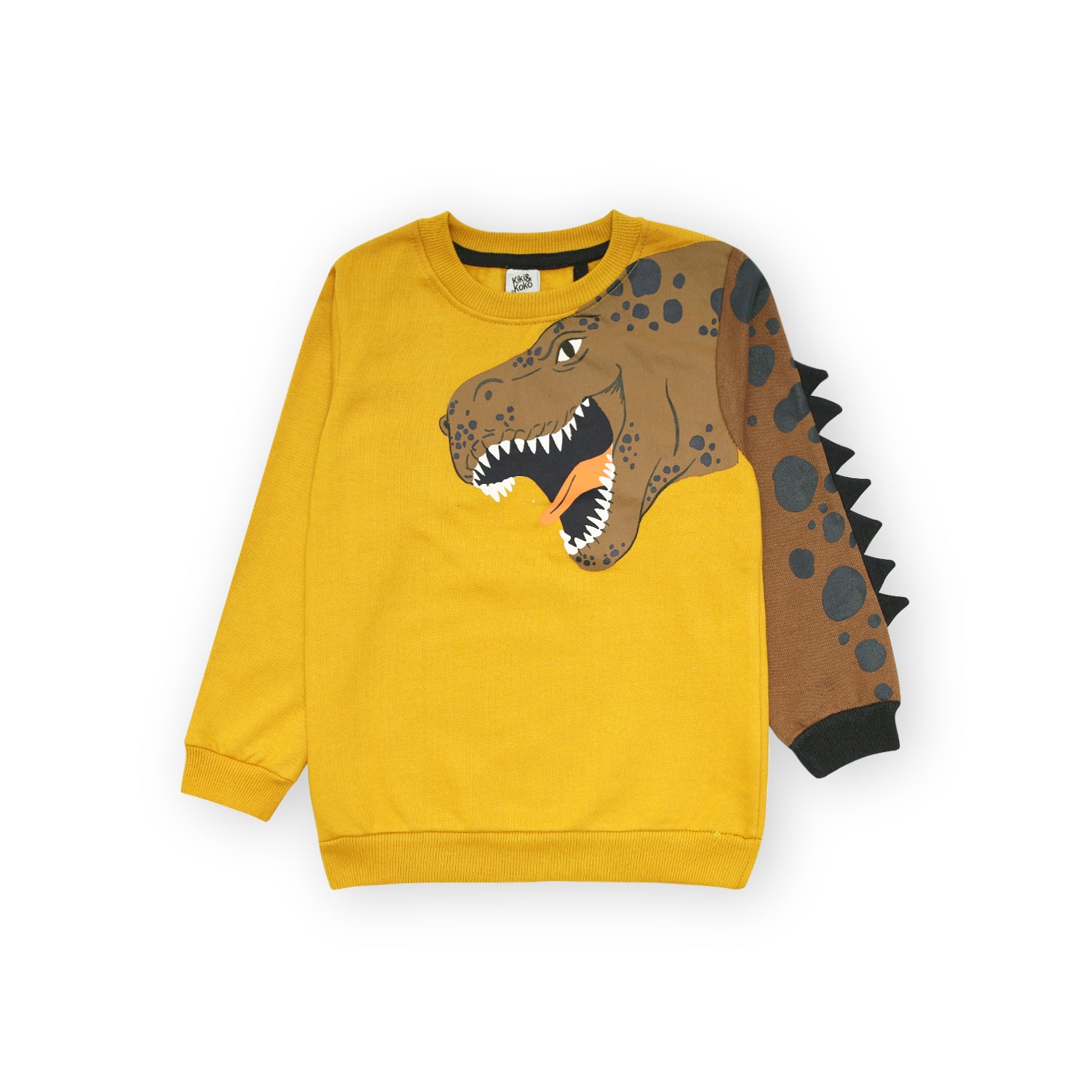 Yellow dino Sweatshirt