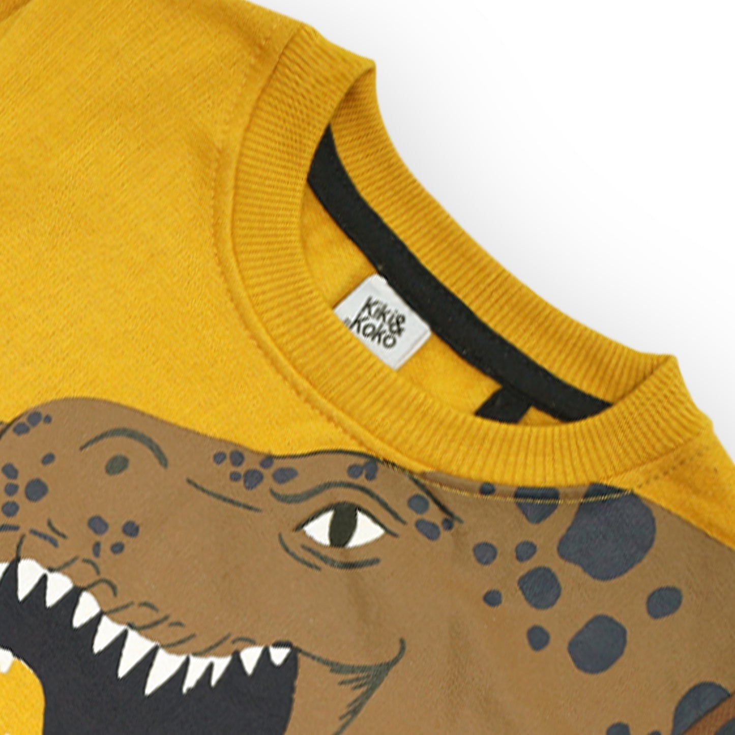 Yellow dino Sweatshirt