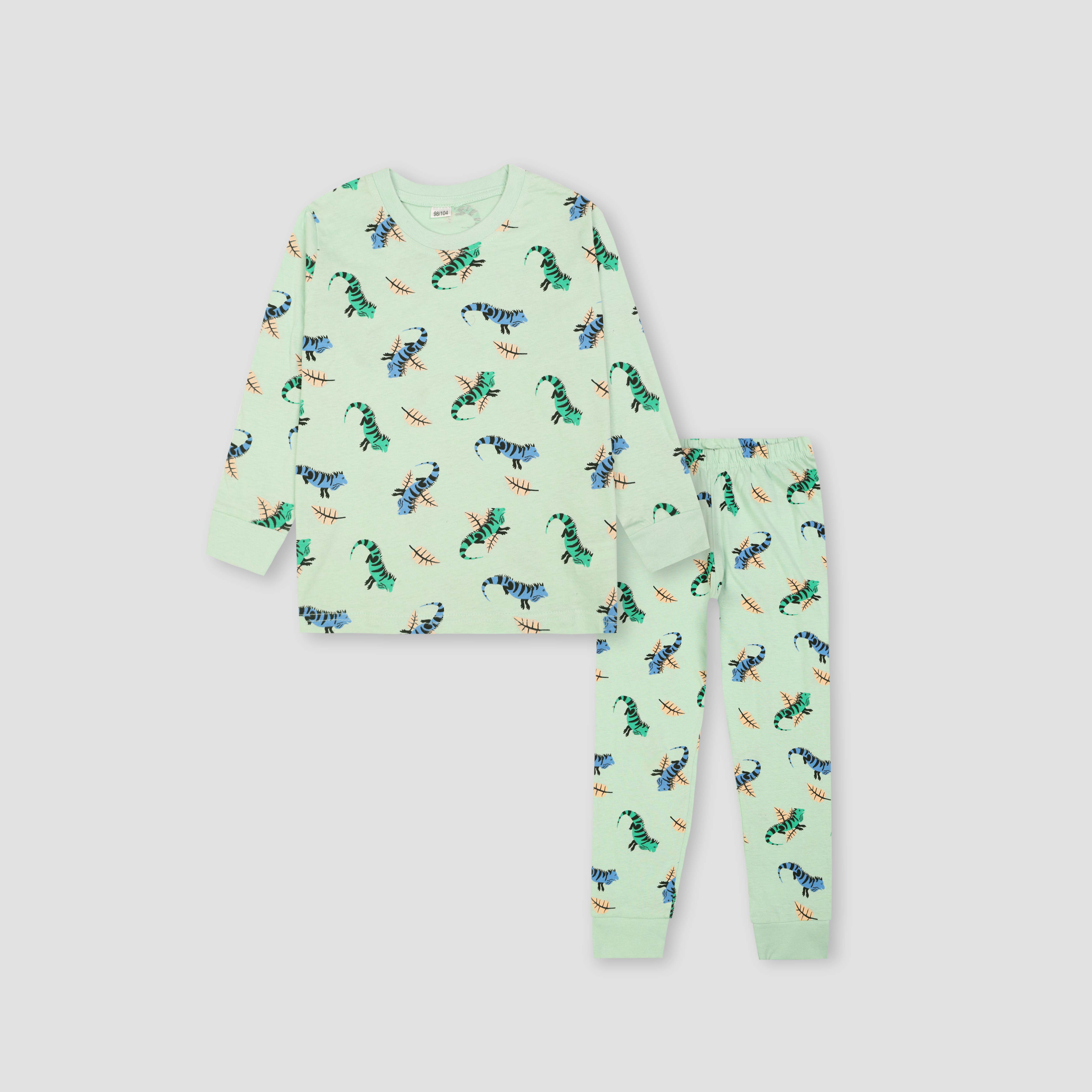 Sea green Sleeping Suit