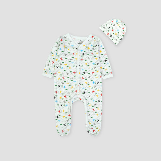 Kids Aeroplane Bodysuit