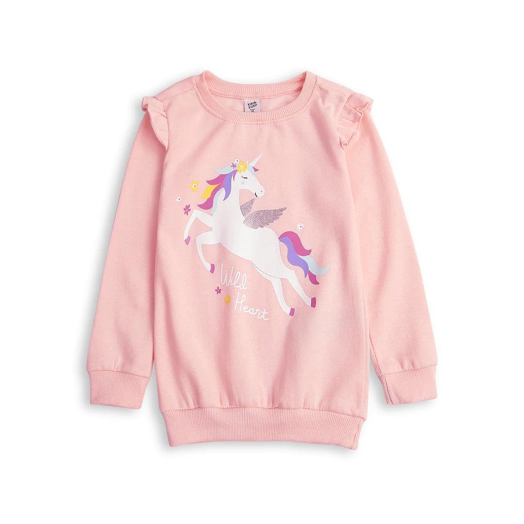 Unicorn Pink Sweatshirt