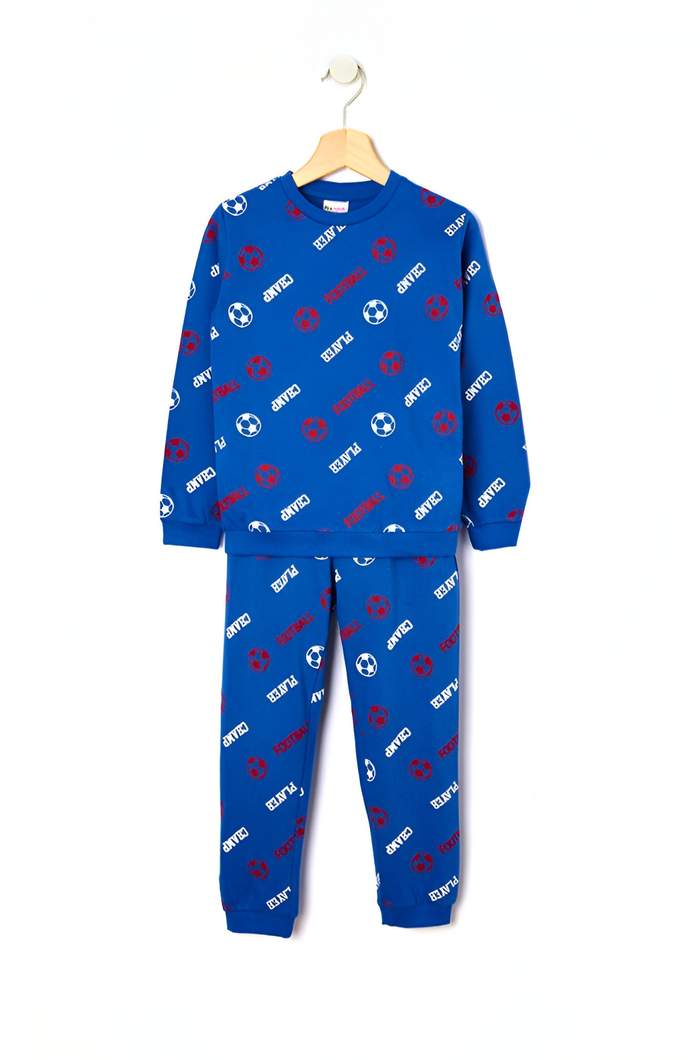 Footbal Print Sleeping Suit